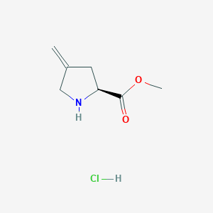 Methyl (2S)-4-methylidenepyrrolidine-2-carboxylate hydrochloride