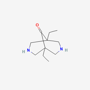 1,5-Diethyl-3,7-diazabicyclo[3.3.1]nonan-9-one