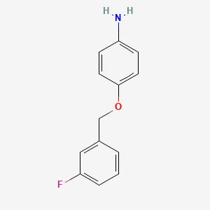 4-(3-Fluoro-benzyloxy)-phenylamine
