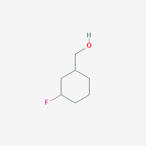molecular formula C7H13FO B2895666 (3-Fluorocyclohexyl)methanol CAS No. 1206678-22-9