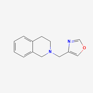2-[(1,3-Oxazol-4-yl)methyl]-1,2,3,4-tetrahydroisoquinoline