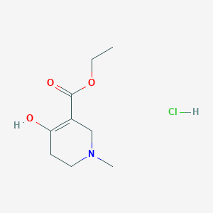 Ethyl 4-hydroxy-1-methyl-1,2,5,6-tetrahydro-3-pyridinecarboxylate hydrochloride