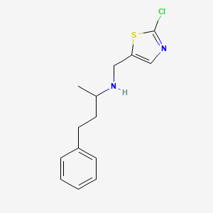 N-[(2-chloro-1,3-thiazol-5-yl)methyl]-4-phenyl-2-butanamine