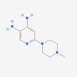 6-(4-Methylpiperazin-1-yl)pyridine-3,4-diamine