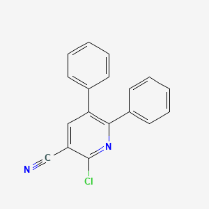 2-Chloro-5,6-diphenylpyridine-3-carbonitrile