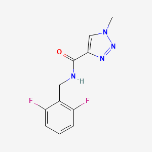 N-(2,6-difluorobenzyl)-1-methyl-1H-1,2,3-triazole-4-carboxamide