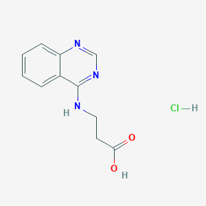 3-(Quinazolin-4-ylamino)-propionic acid hydrochloride