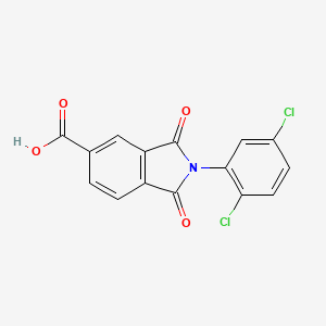 2-(2,5-Dichlorophenyl)-1,3-dioxoisoindoline-5-carboxylic acid