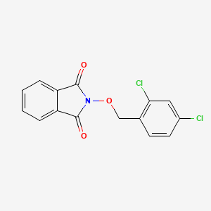 molecular formula C15H9Cl2NO3 B2895786 2-((2,4-Dichlorobenzyl)oxy)isoindoline-1,3-dione CAS No. 339106-00-2
