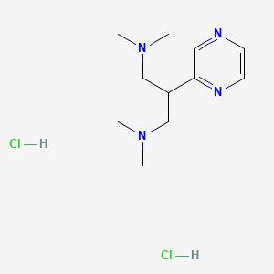 N1,N1,N3,N3-tetramethyl-2-(pyrazin-2-yl)propane-1,3-diamine dihydrochloride