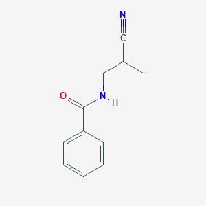 N-(2-cyano-2-methylethyl)benzamide