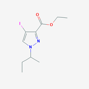 ethyl 1-sec-butyl-4-iodo-1H-pyrazole-3-carboxylate