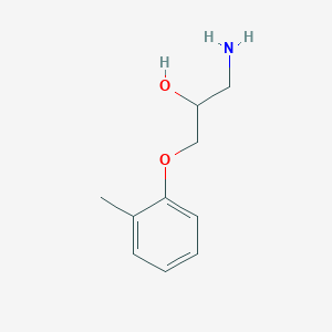 molecular formula C10H15NO2 B2896021 1-Amino-3-(2-methylphenoxy)propan-2-ol CAS No. 35948-73-3