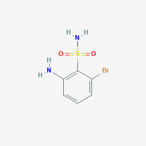 2-Amino-6-bromobenzenesulfonamide