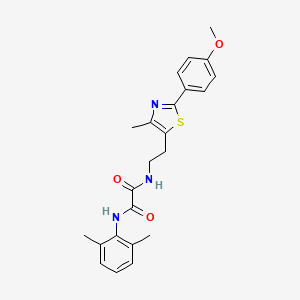 N1-(2,6-dimethylphenyl)-N2-(2-(2-(4-methoxyphenyl)-4-methylthiazol-5-yl)ethyl)oxalamide
