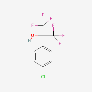 molecular formula C9H5ClF6O B2896056 4-Chloro-(2-hydroxyhexafluoroisopropyl)benzene CAS No. 2010-63-1