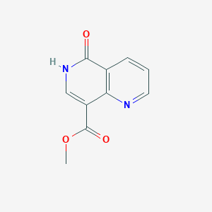 Methyl 5-oxo-6H-1,6-naphthyridine-8-carboxylate