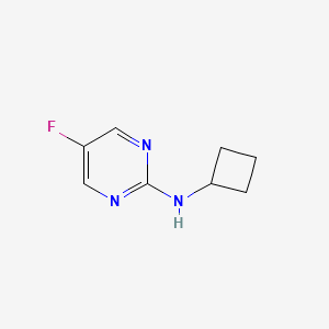 N-cyclobutyl-5-fluoropyrimidin-2-amine
