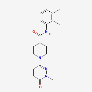 molecular formula C19H24N4O2 B2896270 N-(2,3-dimethylphenyl)-1-(1-methyl-6-oxo-1,6-dihydropyridazin-3-yl)piperidine-4-carboxamide CAS No. 1421459-28-0