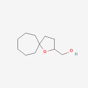 molecular formula C11H20O2 B2896362 {1-oxaspiro[4.6]undecan-2-yl}methanol CAS No. 1852198-45-8
