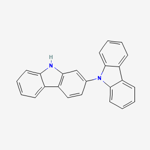 molecular formula C24H16N2 B2896659 2,9'-Bi-9h-carbazole CAS No. 1226810-15-6