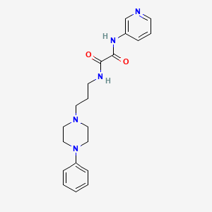 N1-(3-(4-phenylpiperazin-1-yl)propyl)-N2-(pyridin-3-yl)oxalamide