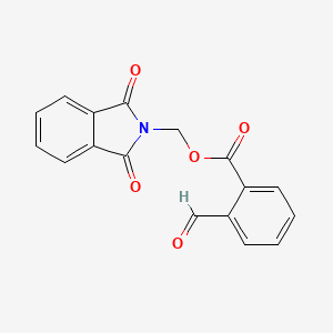 (1,3-Dioxoisoindol-2-yl)methyl 2-formylbenzoate