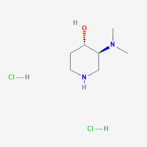 trans-3-(Dimethylamino)-4-piperidinol dihydrochloride