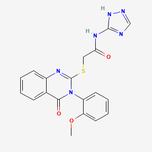4-(5-methyl-1,2,4-oxadiazol-3-yl)-N-(3-methylphenyl)thiophene-2-sulfonamide