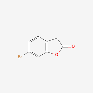 molecular formula C8H5BrO2 B2897009 6-Bromobenzofuran-2(3H)-one CAS No. 742079-90-9
