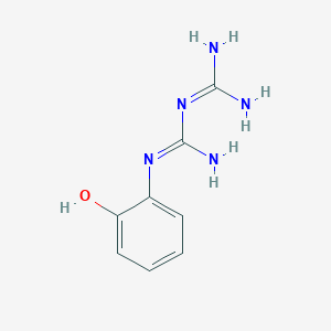 molecular formula C8H11N5O B2897124 N-(2-hydroxyphenyl)imidodicarbonimidic diamide CAS No. 330835-03-5
