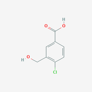 4-Chloro-3-(hydroxymethyl)benzoic acid