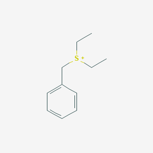 molecular formula C11H17S+ B289742 Benzyl(diethyl)sulfanium 