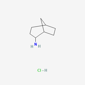 molecular formula C8H16ClN B2897577 Bicyclo[3.2.1]octan-2-amine hydrochloride CAS No. 1195211-57-4