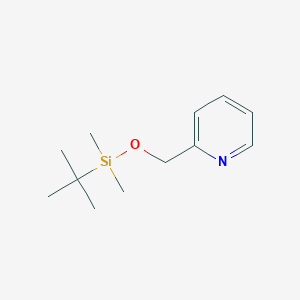molecular formula C12H21NOSi B2897638 2-(t-Butyldimethylsilyloxy)methylpyridine CAS No. 101192-63-6