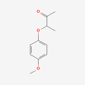 molecular formula C11H14O3 B2897648 3-(4-Methoxyphenoxy)butan-2-one CAS No. 24264-51-5