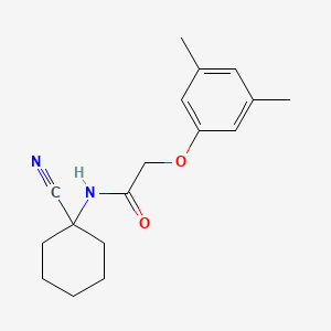 N-(1-cyanocyclohexyl)-2-(3,5-dimethylphenoxy)acetamide