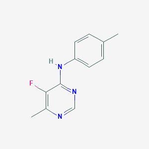 5-Fluoro-6-methyl-N-(4-methylphenyl)pyrimidin-4-amine