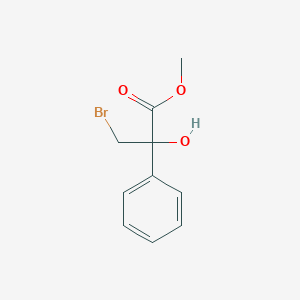 Methyl 3-bromo-2-hydroxy-2-phenylpropanoate