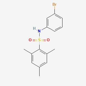 N-(3-bromophenyl)-2,4,6-trimethylbenzenesulfonamide