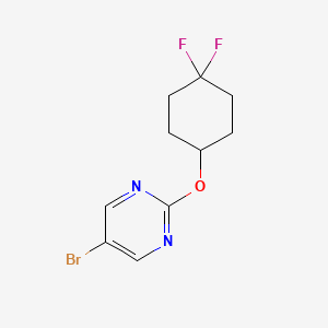 5-Bromo-2-[(4,4-difluorocyclohexyl)oxy]pyrimidine