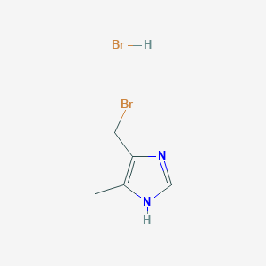 4-(Bromomethyl)-5-methyl-1H-imidazole hydrobromide