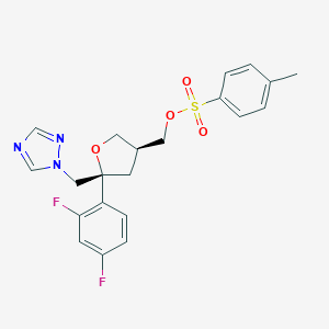 P-Toluenesulfonic Acid (3S,5R)-5-(2,4-Difluorophenyl)-5-[(1H-1,2,4-triazol-1-yl)methyl]oxolan-3-ylmethyl Ester