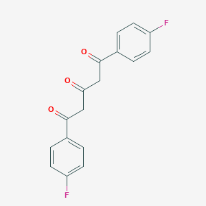 molecular formula C17H12F2O3 B289801 1,5-Bis(4-fluorophenyl)pentane-1,3,5-trione 