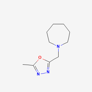 2-(Azepan-1-ylmethyl)-5-methyl-1,3,4-oxadiazole