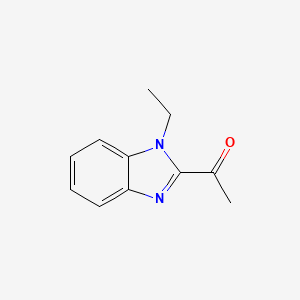 1-(1-Ethyl-1H-1,3-benzodiazol-2-yl)ethan-1-one