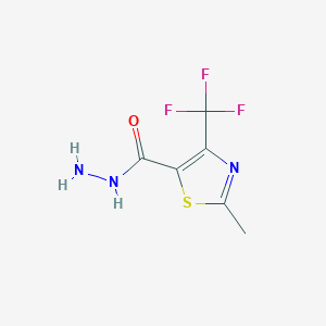 2-Methyl-4-(trifluoromethyl)-1,3-thiazole-5-carbohydrazide