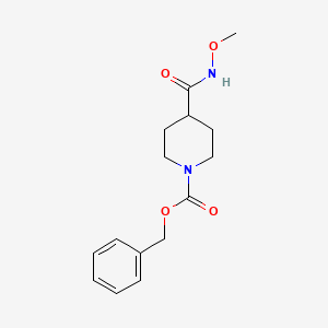 Benzyl 4-(methoxycarbamoyl)piperidine-1-carboxylate