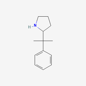 2-(2-Phenylpropan-2-yl)pyrrolidine