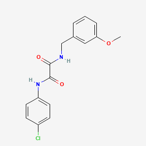 N1-(4-chlorophenyl)-N2-(3-methoxybenzyl)oxalamide